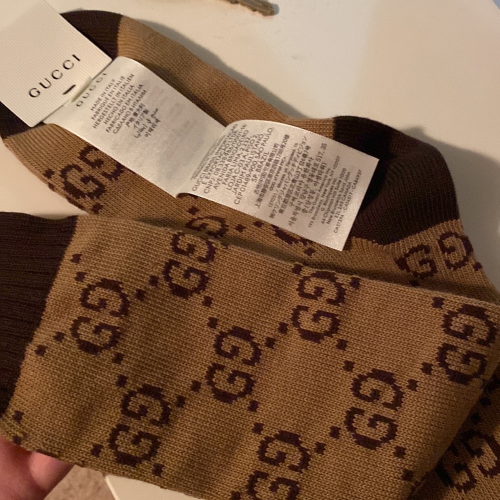 Authentic Gucci socks